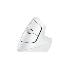 Logitech Lift Vertical Ergonomic Mouse - Optisk Trådløs Hvid for Optimal Komfort og Præcision